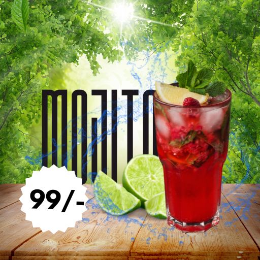 Buy Any Mojito @ Just 99/-